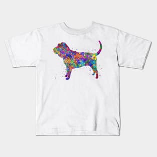 Bloodhound dog Kids T-Shirt